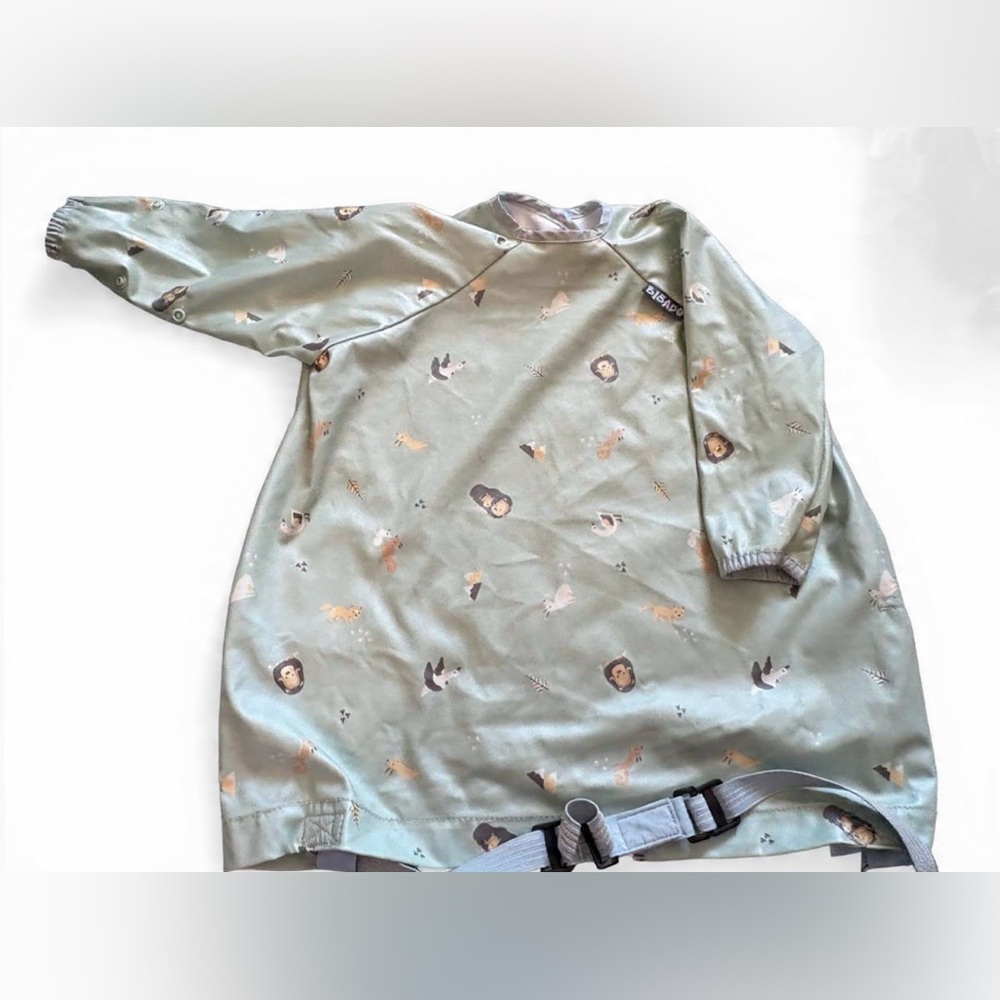 Bibado Bib W/ Sleeves - Toddler/Baby Led Weaning 6/36M - Attaches To Highchair